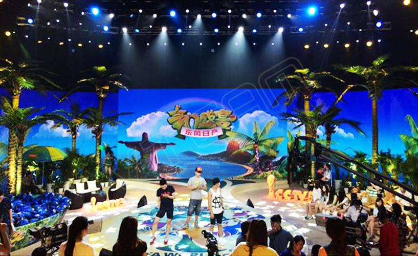 CCTV5表演厅LED租赁屏Vetris项目