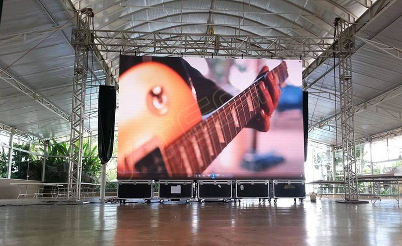 巴西舞台租赁LED显示屏 An6.9